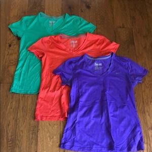 Short Sleeve Nike Dri-fit Shirts